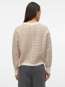 Джемпер Vero Moda модель 10309598_Birch W. SILVER MINK MELAN Фото