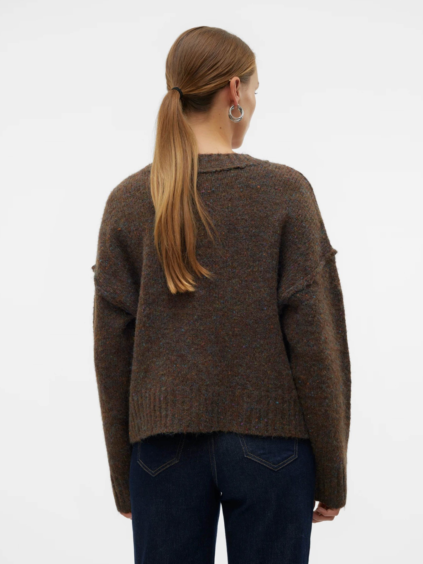 Кардиган Vero Moda модель 10314095_Chocolate Torte W. MELANGE Фото