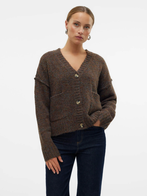 Кардиган Vero Moda модель 10314095_Chocolate Torte W. MELANGE Фото