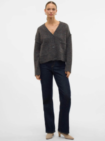 Кардиган Vero Moda модель 10314095_Dark Grey Melange Фото