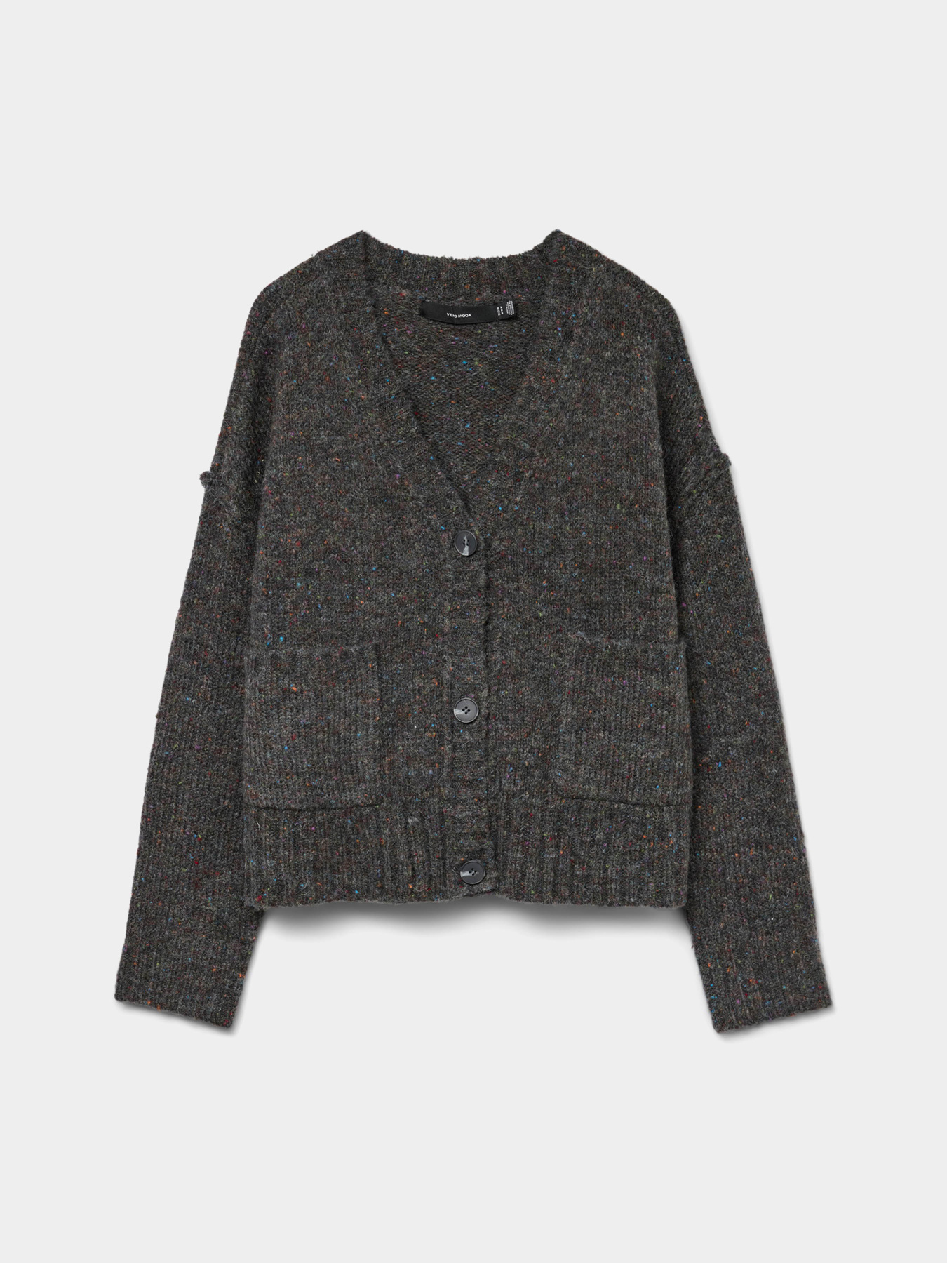 Кардиган Vero Moda модель 10314095_Dark Grey Melange Фото