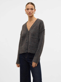Кардиган Vero Moda модель 10314095_Dark Grey Melange Фото