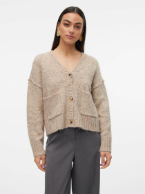 Кардиган Vero Moda модель 10314095_Silver Mink W. MELANGE AS Фото