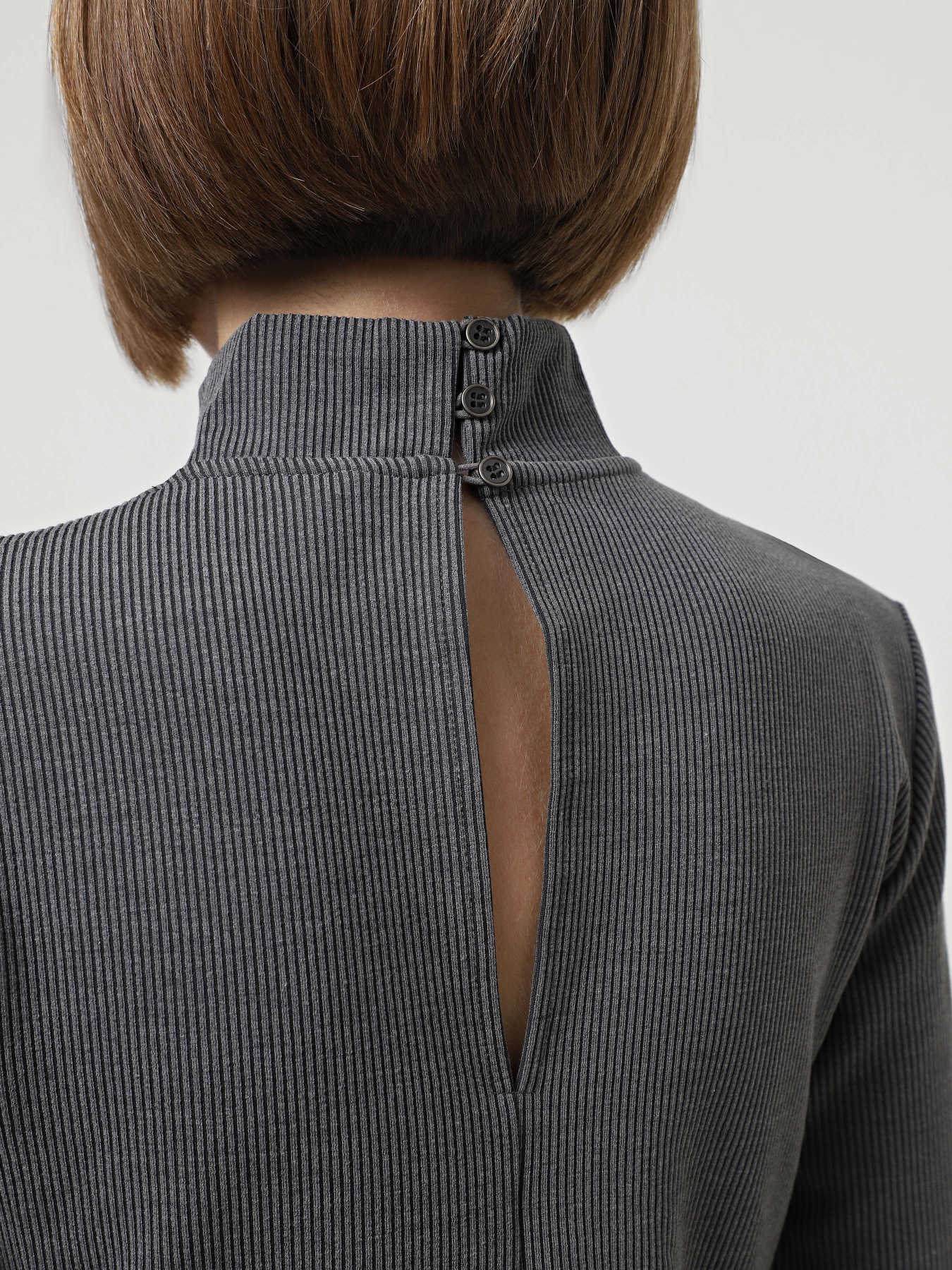 Платье миди Vero Moda модель 10314545_Asphalt Washed Фото