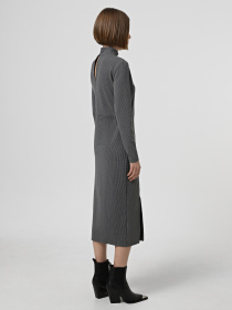 Платье миди Vero Moda модель 10314545_Asphalt Washed Фото