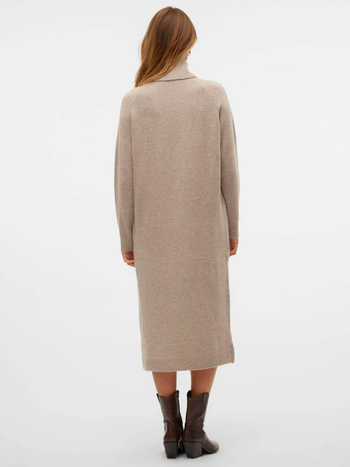 Сукня міді Vero Moda модель 10315807_Natural Melange Сукня міді Vero Moda модель 10315807_Natural Melange Фото