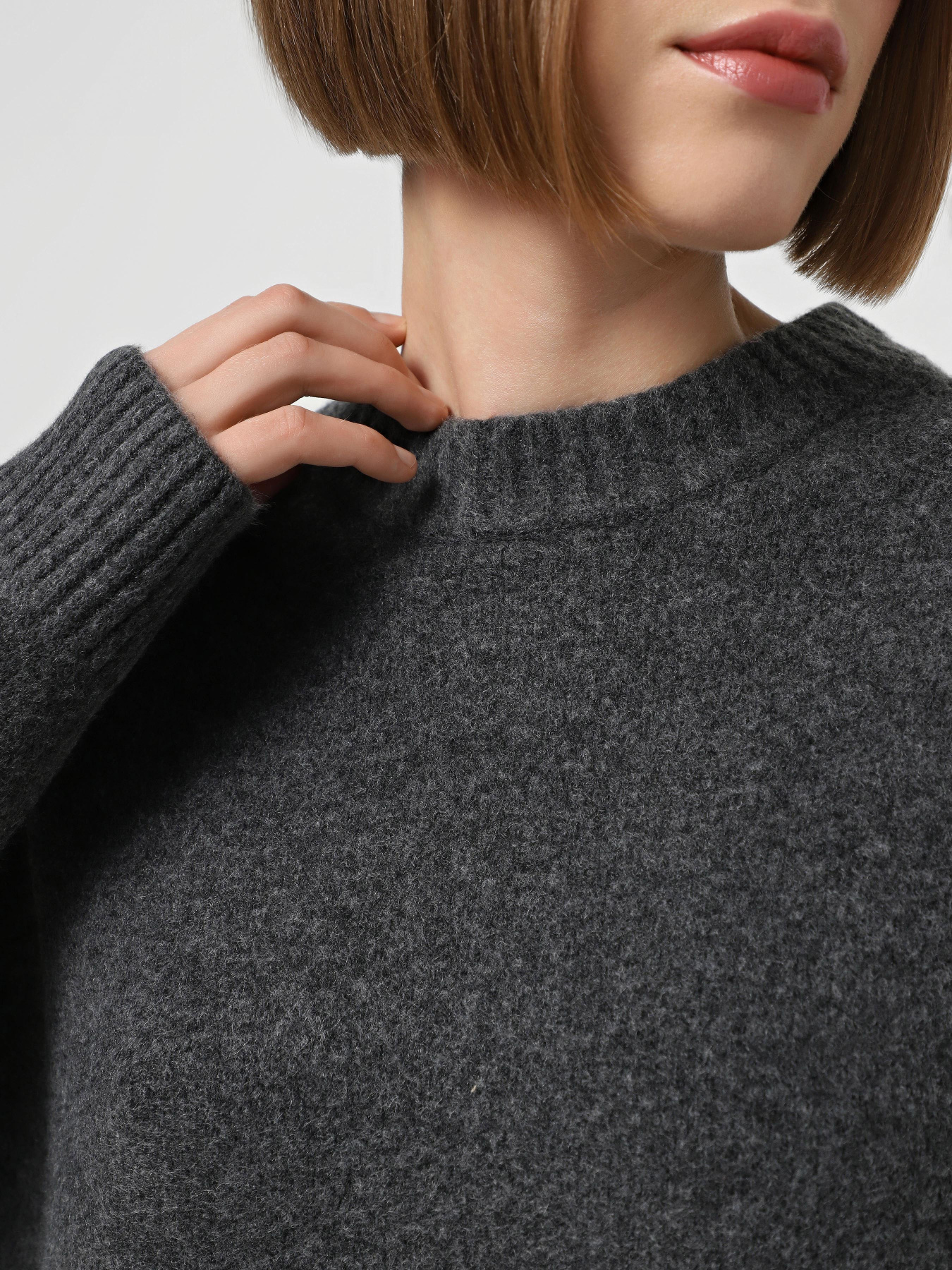 Джемпер Vero Moda модель 10315816_Dark Grey Melange Фото