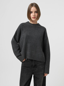 Джемпер Vero Moda модель 10315816_Dark Grey Melange Фото