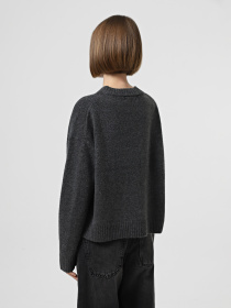 Джемпер Vero Moda модель 10315816_Dark Grey Melange Джемпер Vero Moda модель 10315816_Dark Grey Melange Фото