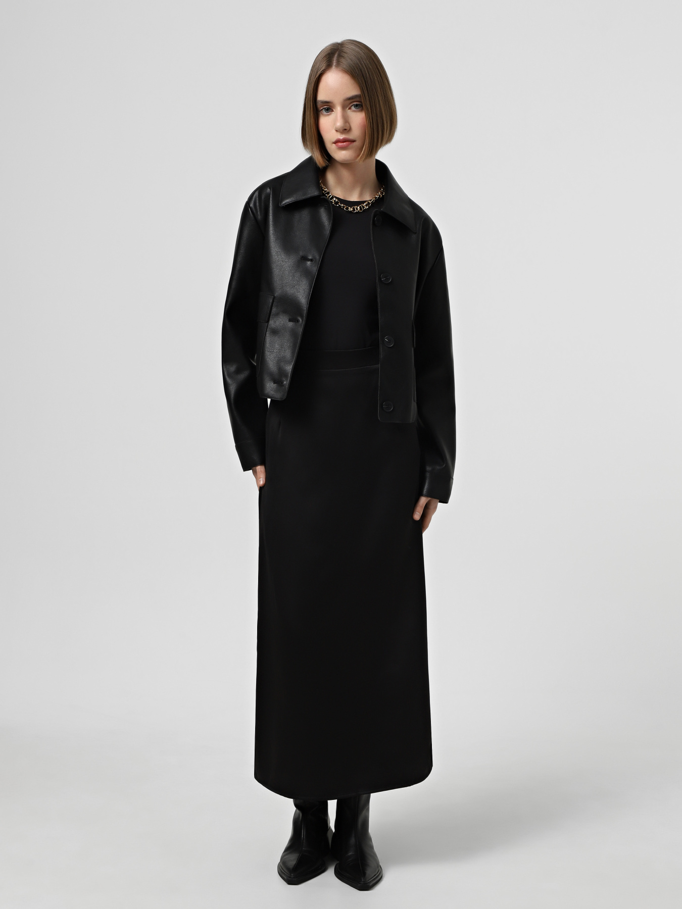 Юбка макси Vero Moda модель 10316602_Black Фото