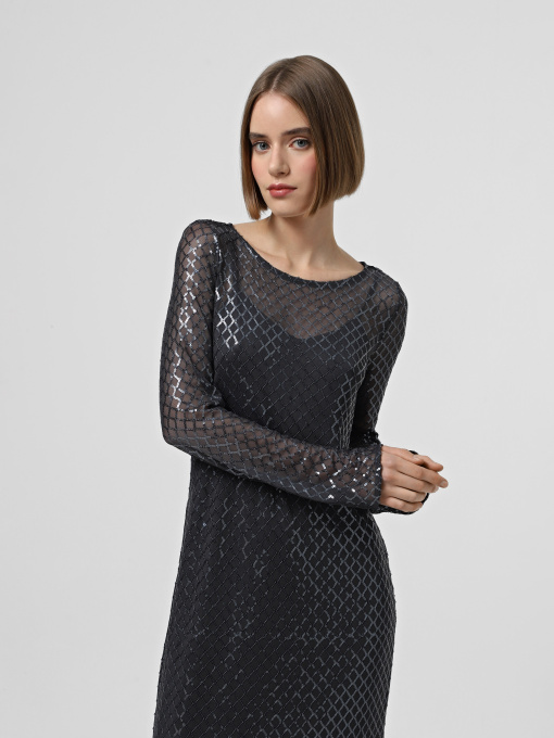 Сукня максі Vero Moda модель 10316881_Asphalt Фото