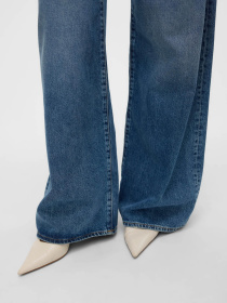 Широкие джинсы Vero Moda модель 10319088_Medium Blue Denim Фото