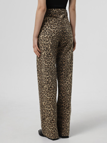 Прямые джинсы Vero Moda модель 10330128_Silver Mink LEOPARD Фото