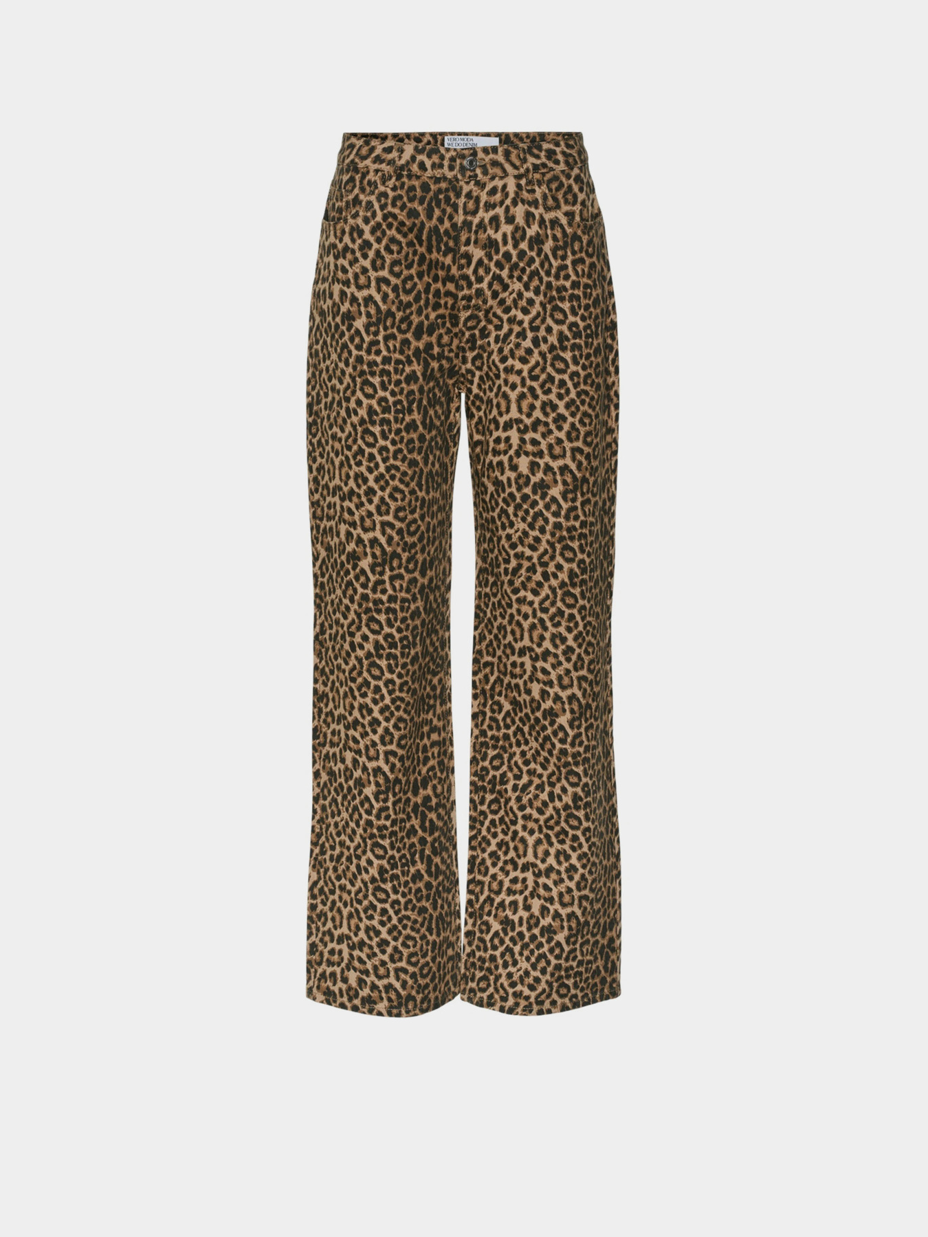 Прямі джинси Vero Moda модель 10330128_Silver Mink LEOPARD Фото