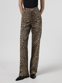 Прямі джинси Vero Moda модель 10330128_Silver Mink LEOPARD Фото