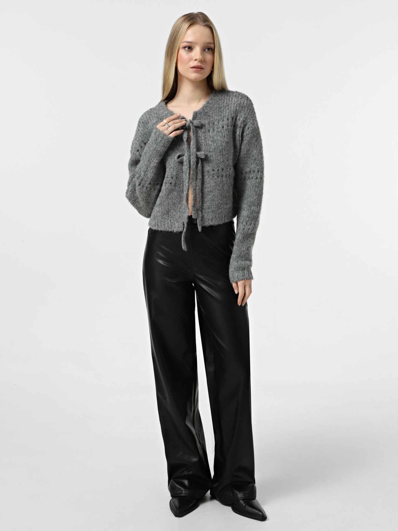 Кардиган Vero Moda модель 10320590_Medium Grey Melange Фото