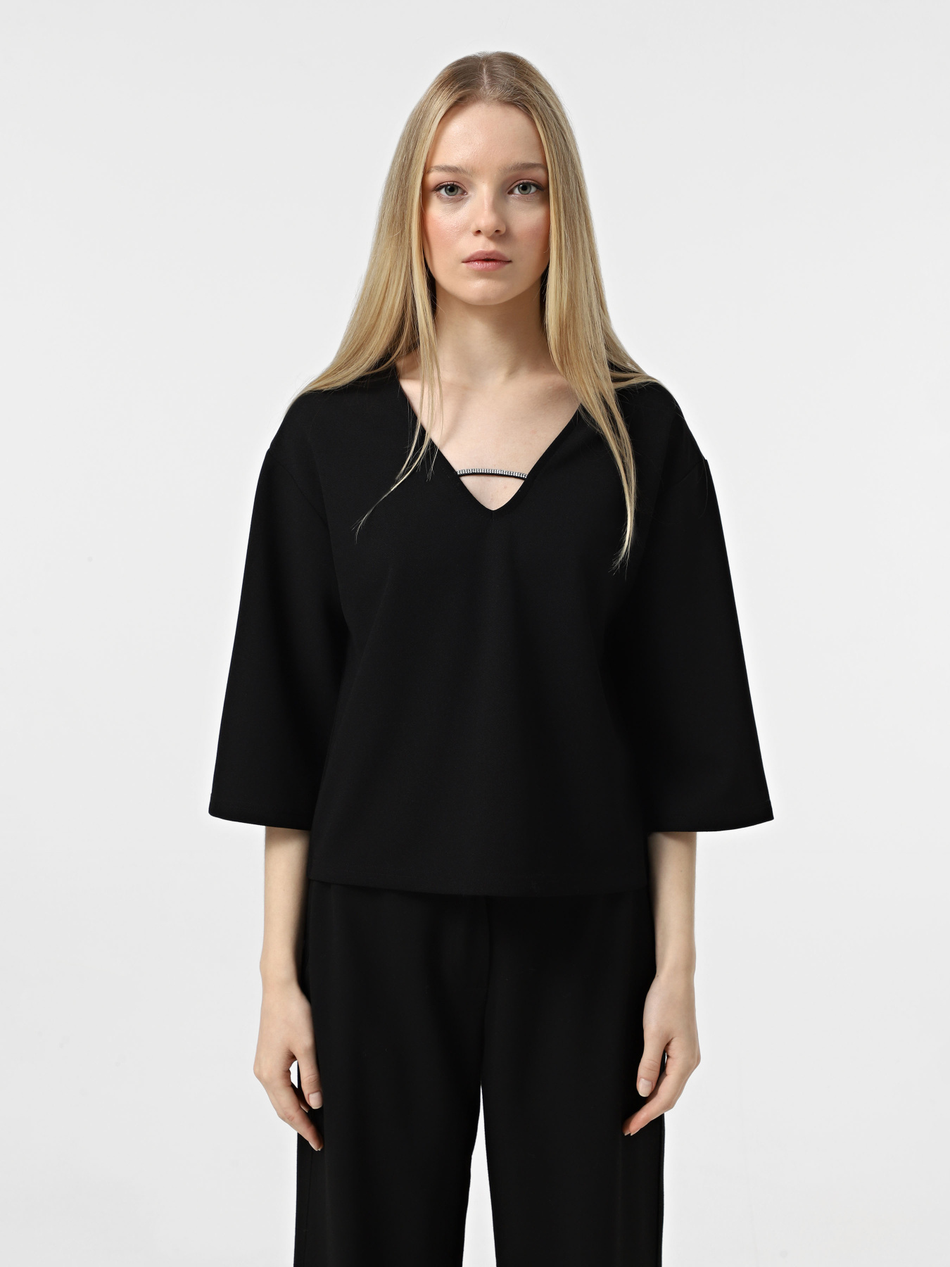 Блуза Vero Moda модель 10317038_Black Фото