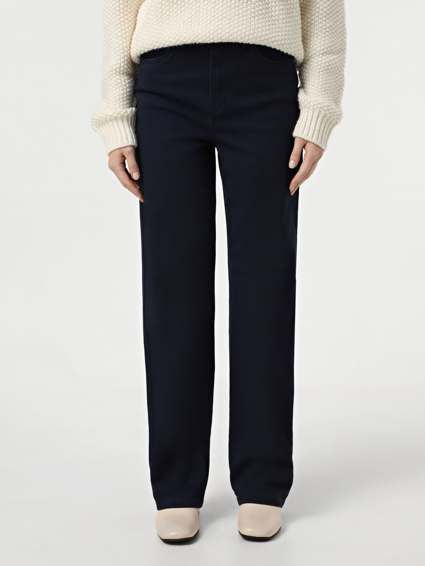 Широкие джинсы Vero Moda модель 10321759_Navy Blazer Фото