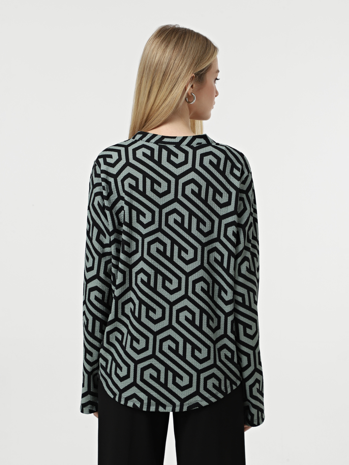 Сорочка Vero Moda модель 10322081_Chinois Green Grap Фото