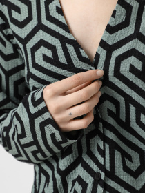 Сорочка повсякденна Vero Moda модель 10322081_Chinois Green Grap Фото