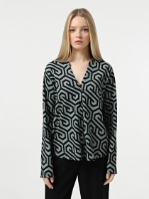 Сорочка повсякденна Vero Moda модель 10322081_Chinois Green Grap Фото