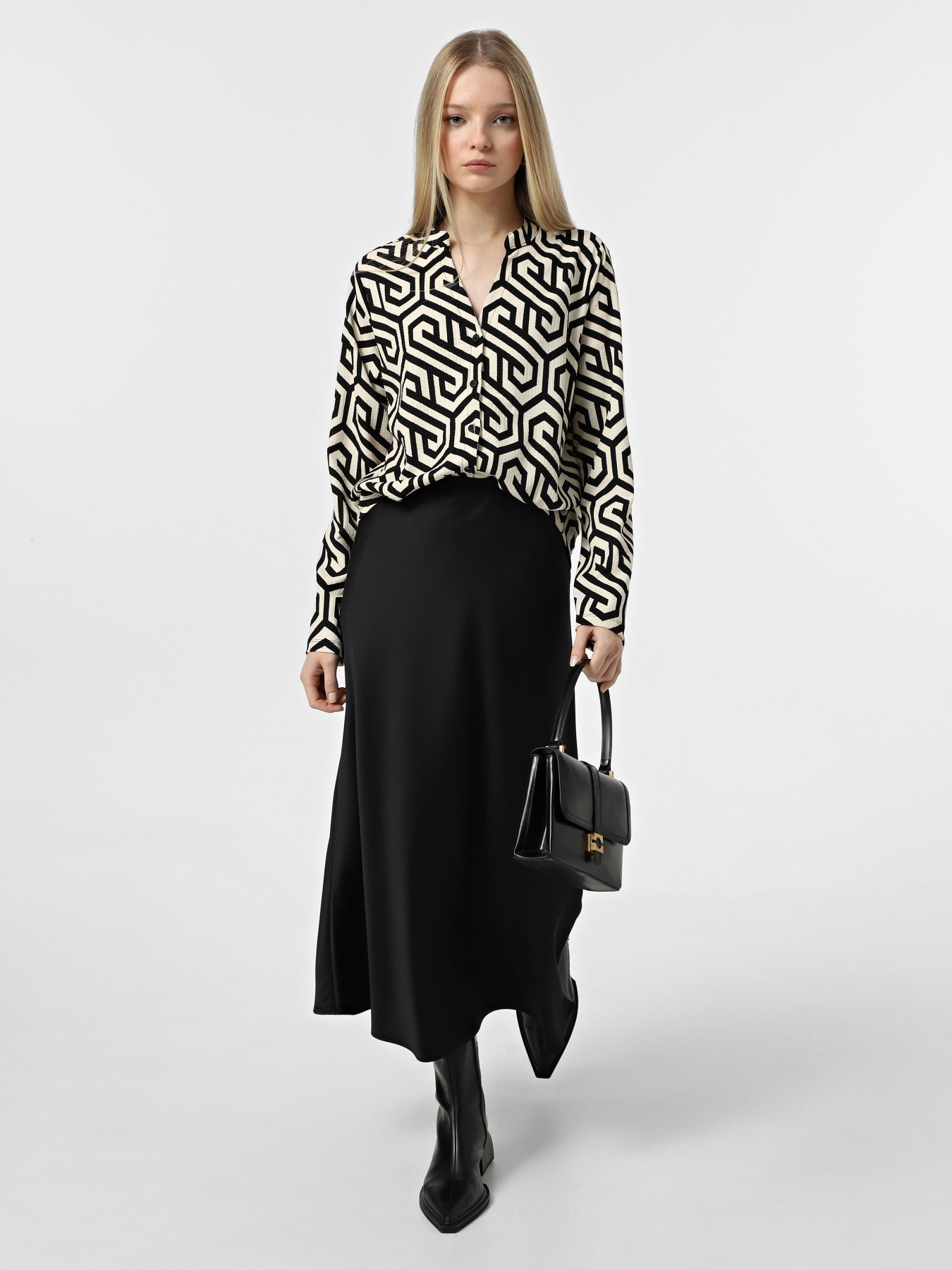 Рубашка Vero Moda модель 10322081_Birch Grap Фото