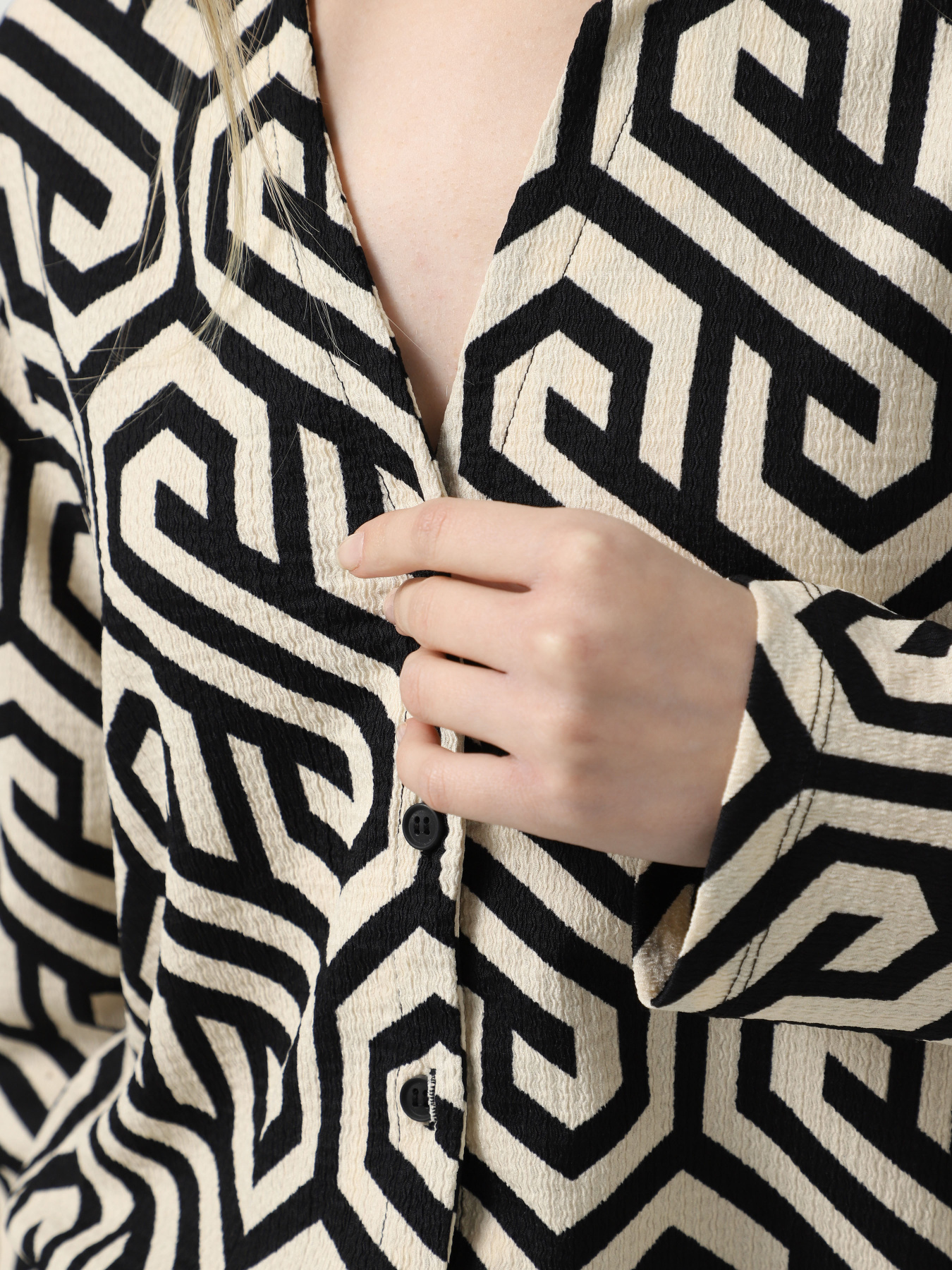 Рубашка Vero Moda модель 10322081_Birch Grap Фото