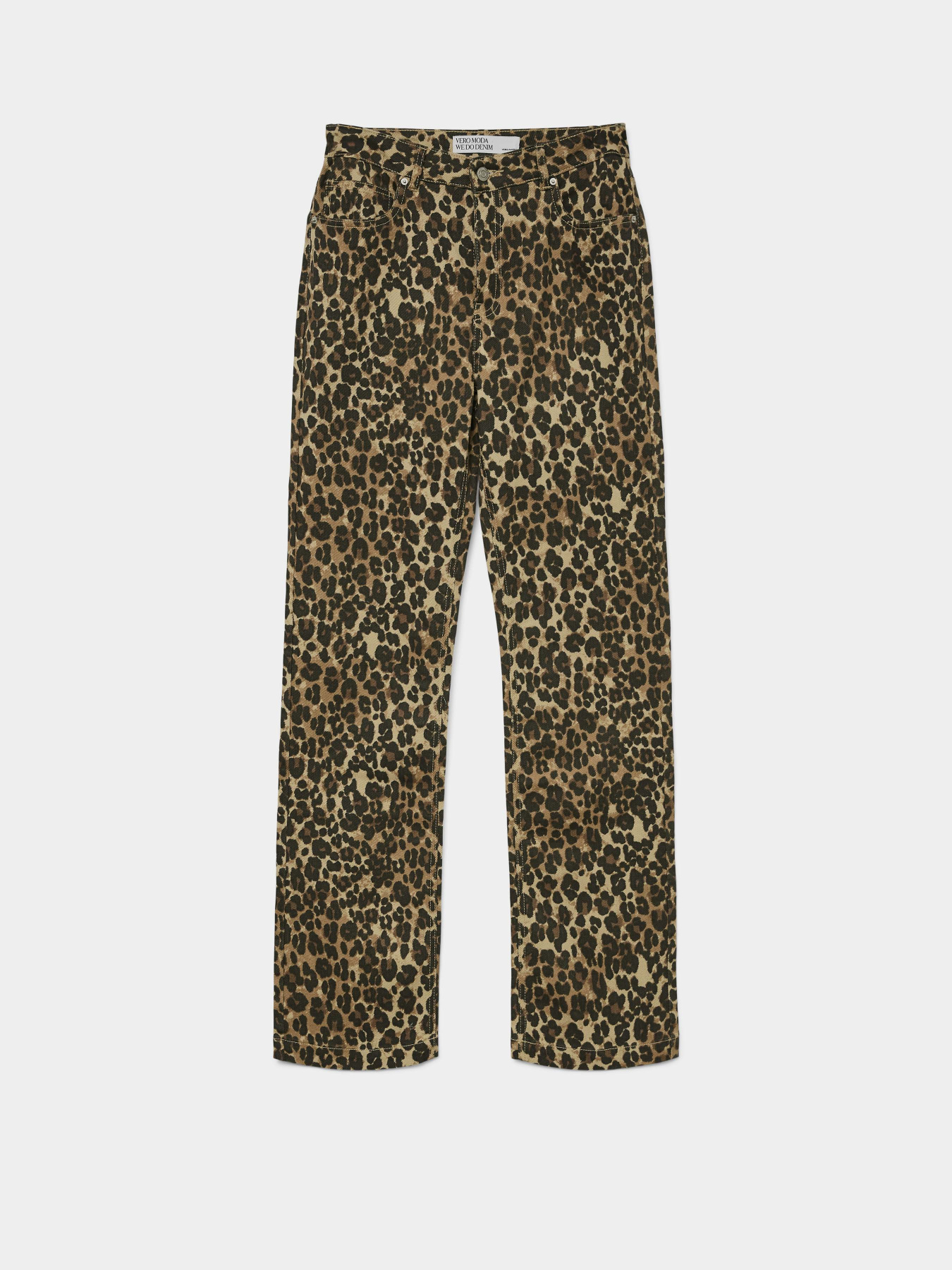 Прямі джинси Vero Moda модель 10329308_Tigers Eye LEOPARD Фото