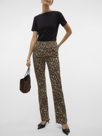 Прямі джинси Vero Moda модель 10329308_Tigers Eye LEOPARD Фото