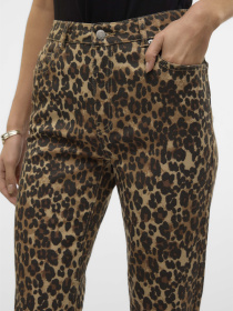 Прямі джинси Vero Moda модель 10329308_Tigers Eye LEOPARD Фото