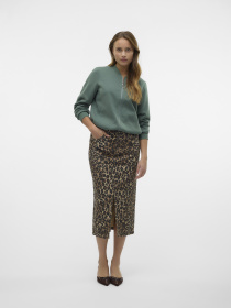 Джинсовая юбка Vero Moda модель 10329339_Tigers Eye LEOPARD Джинсовая юбка Vero Moda модель 10329339_Tigers Eye LEOPARD Фото