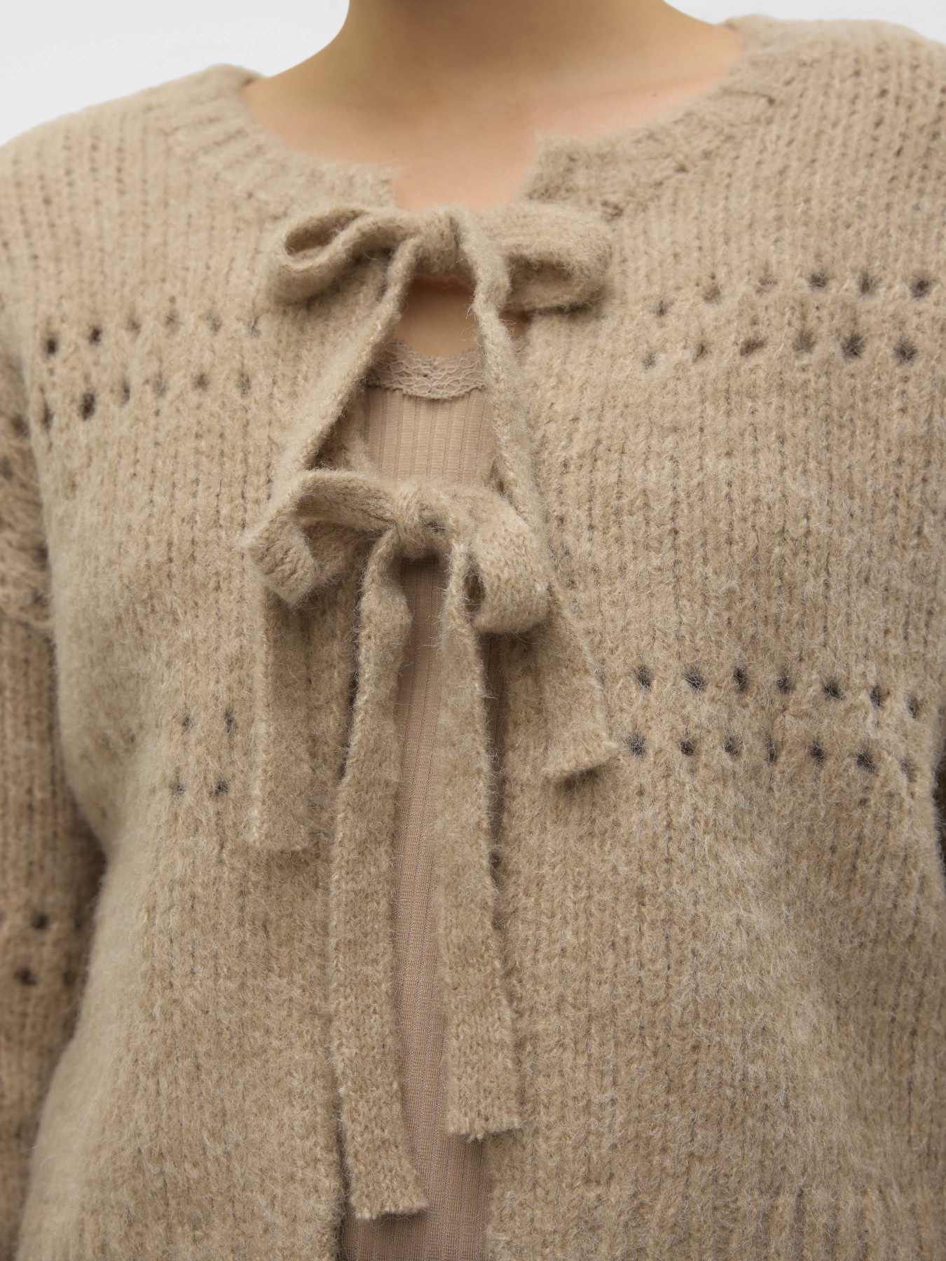 Кардиган Vero Moda модель 10320590_Silver Mink W. MELANGE Фото