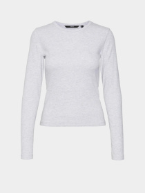Лонгслив Vero Moda модель 10306897_Light Grey Melange Фото