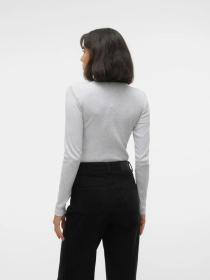 Лонгслів Vero Moda модель 10306897_Light Grey Melange Фото