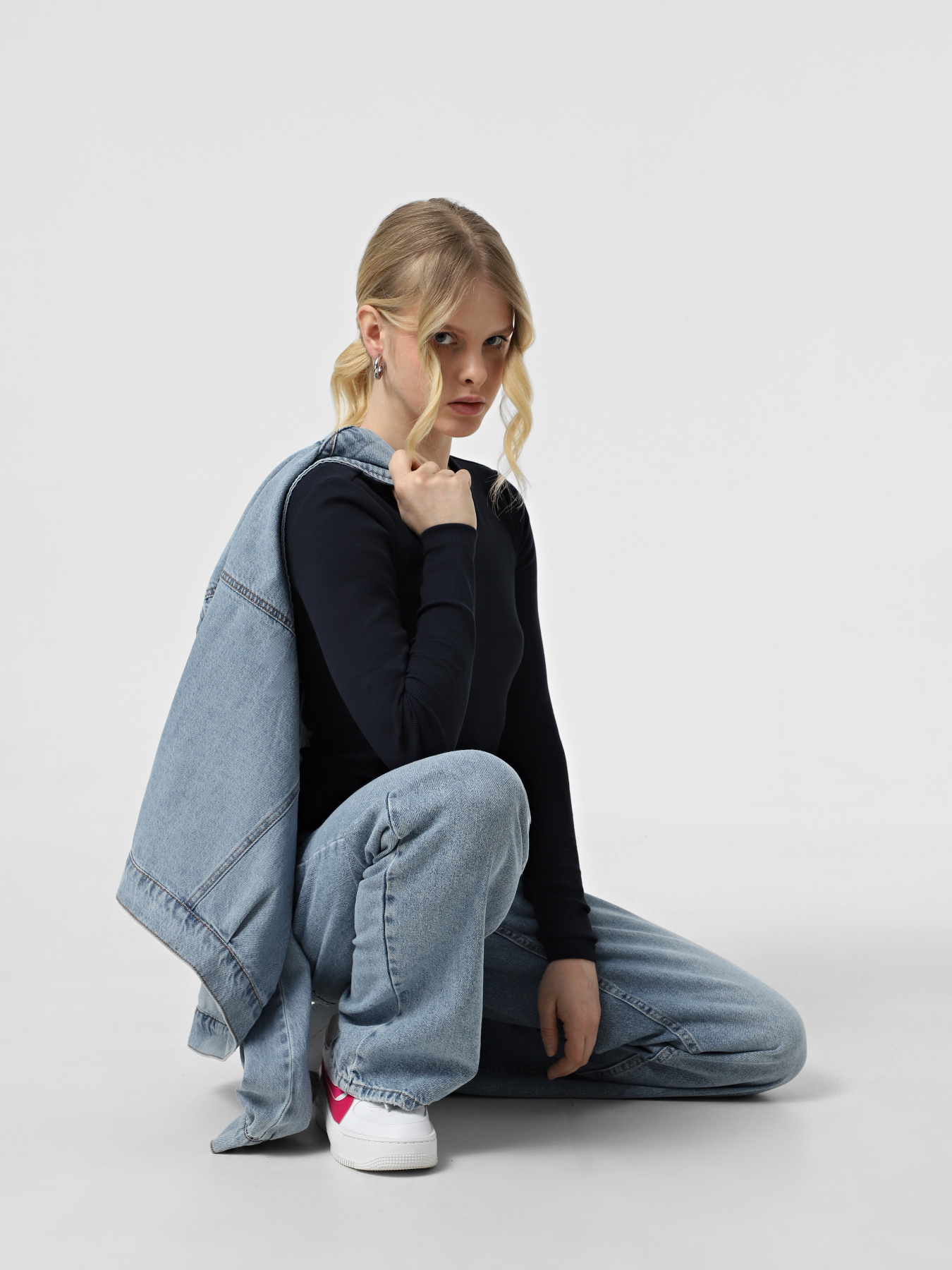 Лонгслив Vero Moda модель 10306897_Navy Blazer Фото