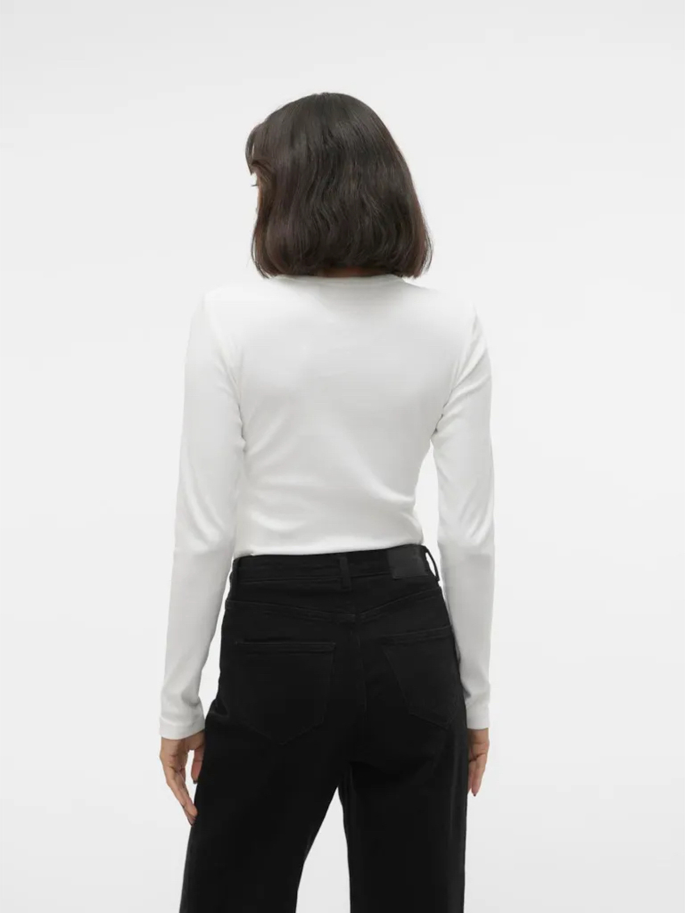 Лонгслив Vero Moda модель 10306897_Snow White Фото