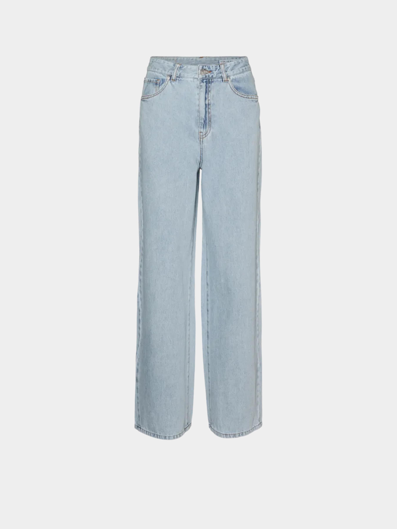 Широкие джинсы Vero Moda модель 10323235_Light Blue Denim Фото