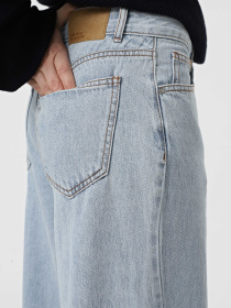 Широкие джинсы Vero Moda модель 10323235_Light Blue Denim Фото