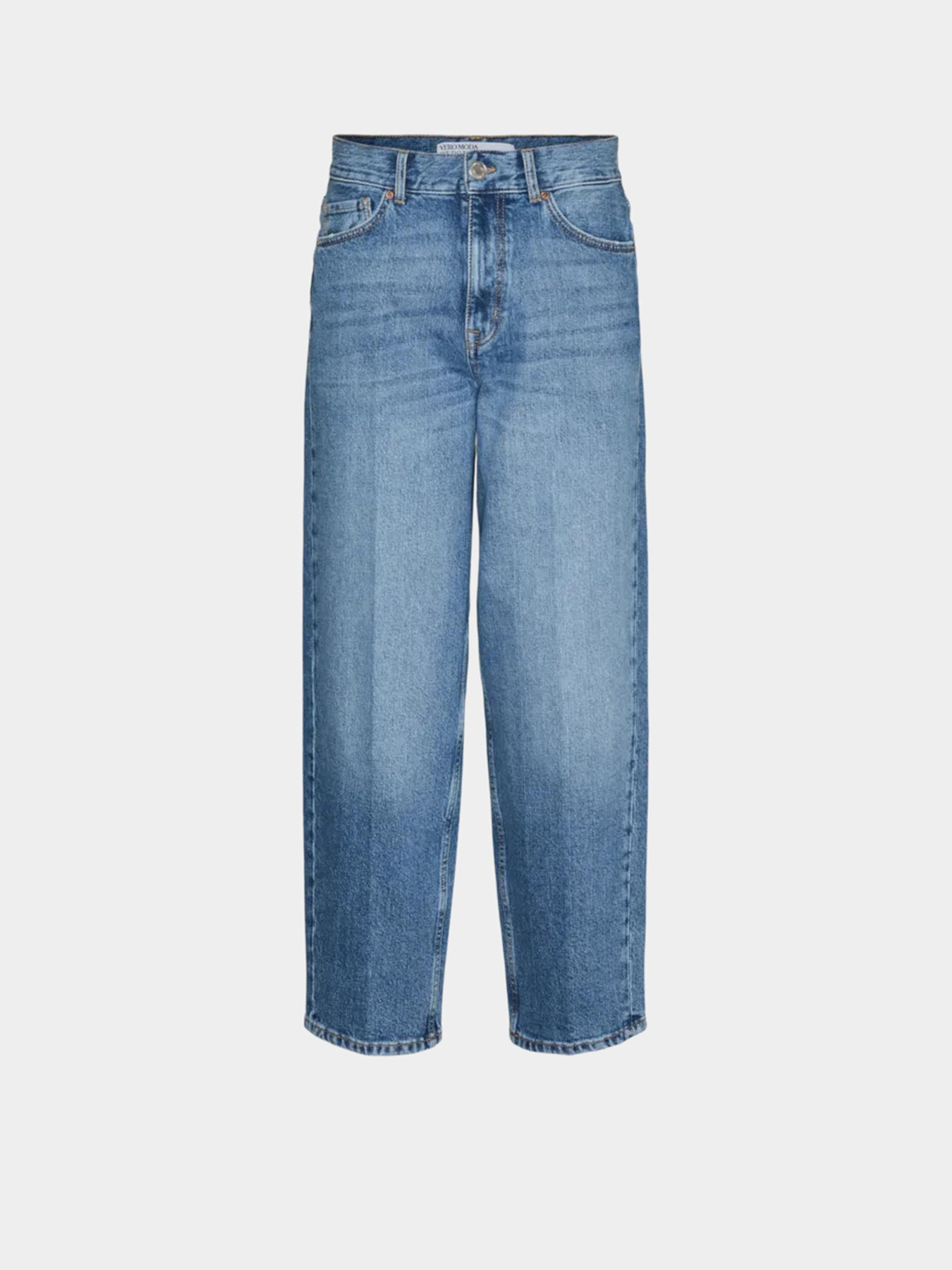 Широкі джинси Vero Moda модель 10323424_Medium Blue Denim Фото