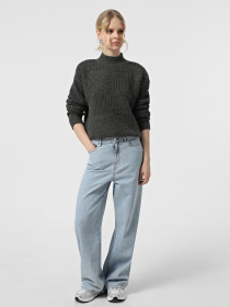 Свитер Vero Moda модель 10309591_Medium Grey Melange Фото