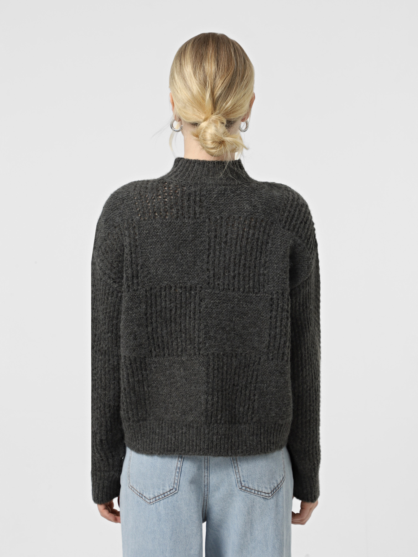 Светр Vero Moda модель 10309591_Medium Grey Melange Фото