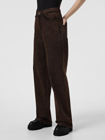 Широкие джинсы Vero Moda модель 10321108_Chocolate Torte Фото