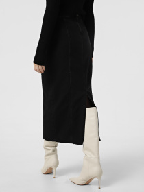 Юбка миди Vero Moda модель 10321775_Black Denim Фото