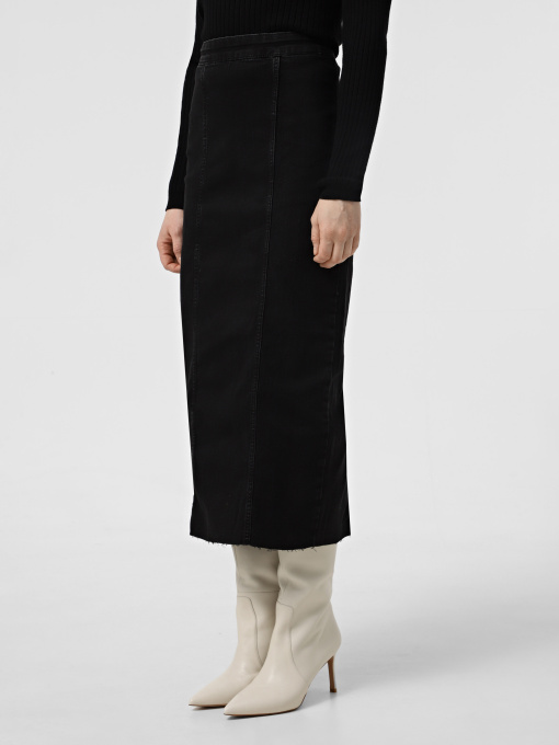 Юбка миди Vero Moda модель 10321775_Black Denim Фото