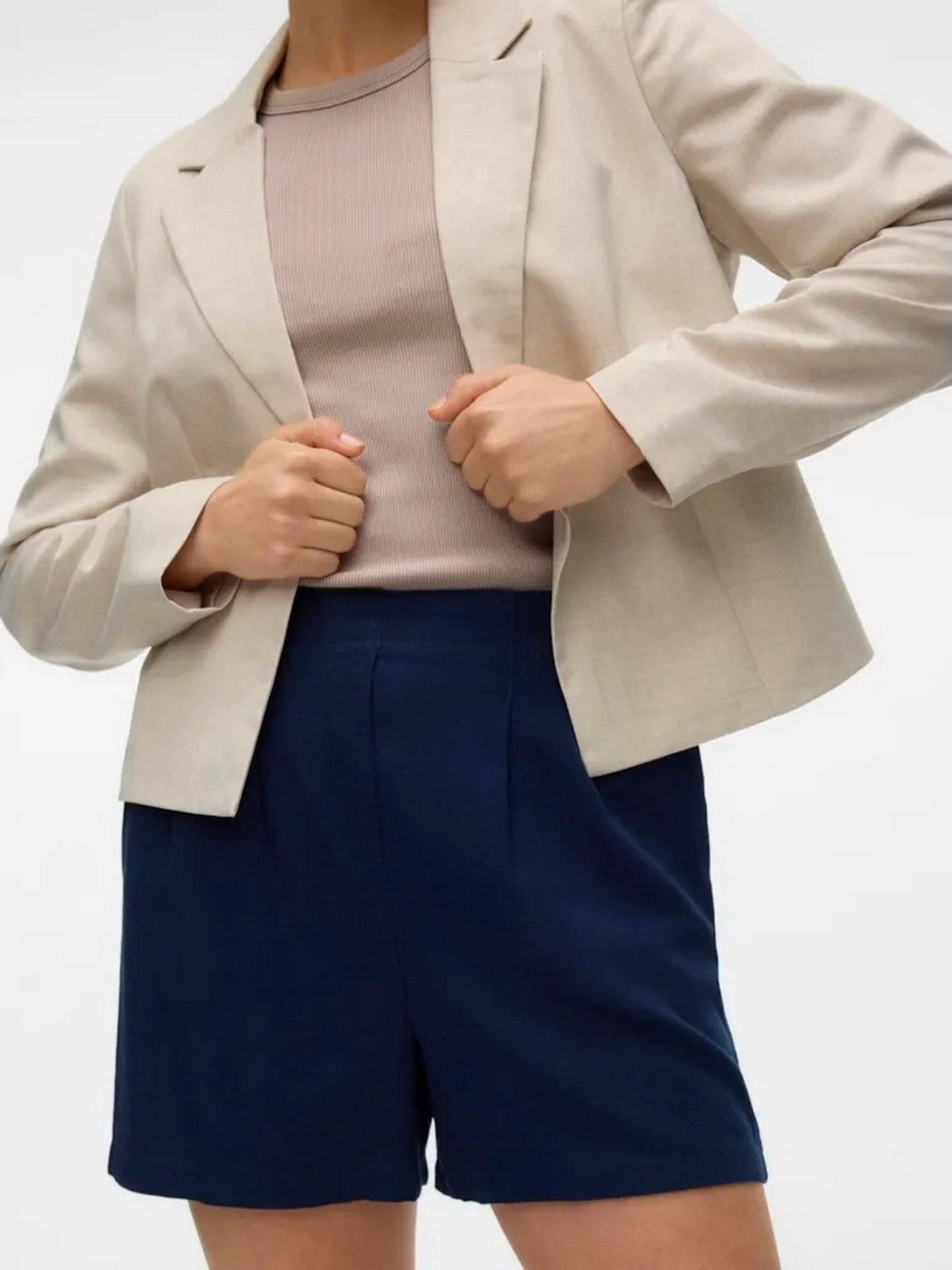 Повседневные шорты Vero Moda модель 10279694_Navy Blazer Фото