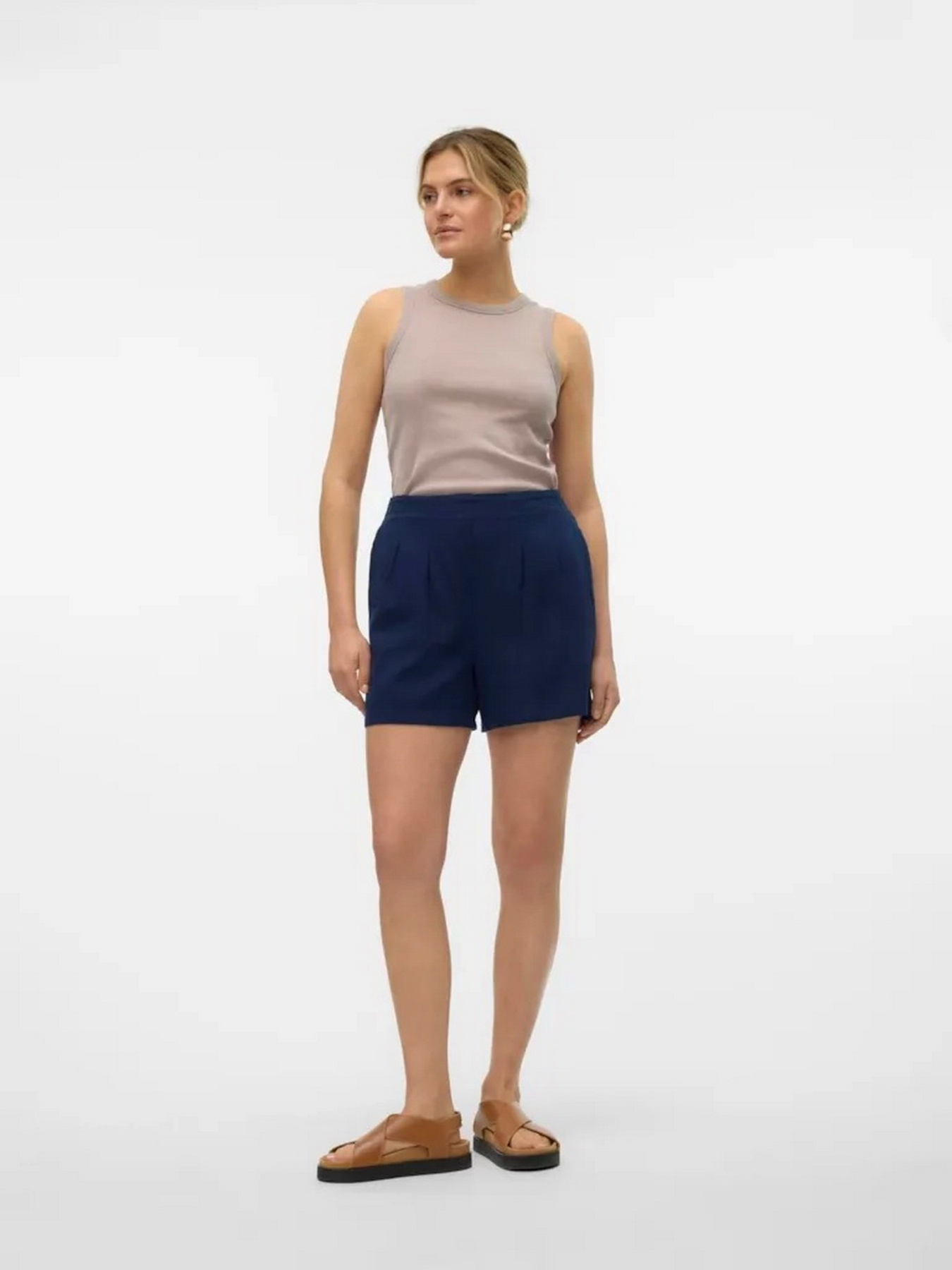Повседневные шорты Vero Moda модель 10279694_Navy Blazer Фото