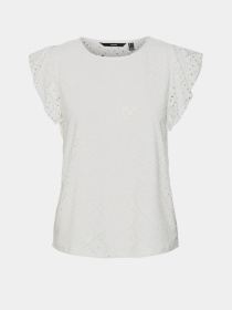 Футболка Vero Moda модель 10286067_Snow White Футболка Vero Moda модель 10286067_Snow White Фото