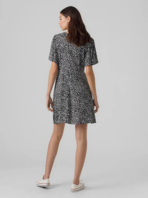 Платье мини Vero Moda модель 10292845_Black Joey dot Фото