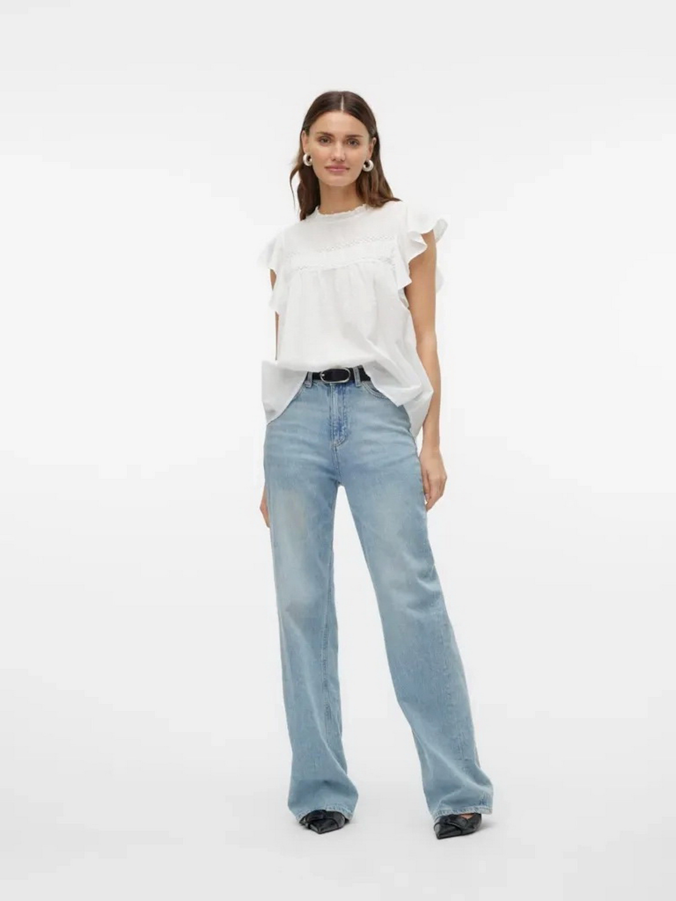 Блуза Vero Moda модель 10301205_Snow White Фото