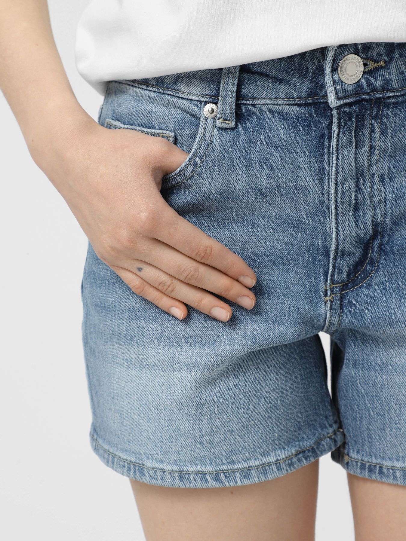 Шорти джинсові Vero Moda модель 10301532_Medium Blue Denim RA3013 Фото